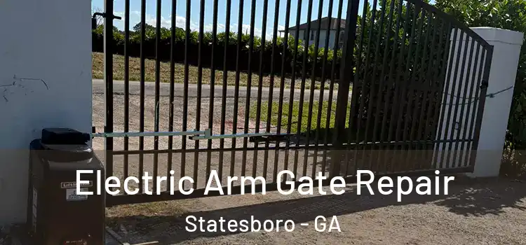  Electric Arm Gate Repair Statesboro - GA