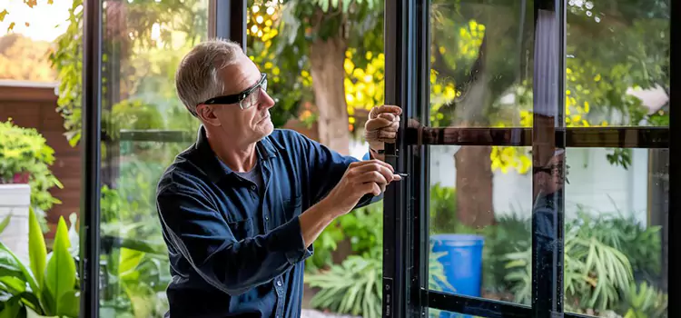 Replacing Sliding Door Lock Statesboro
